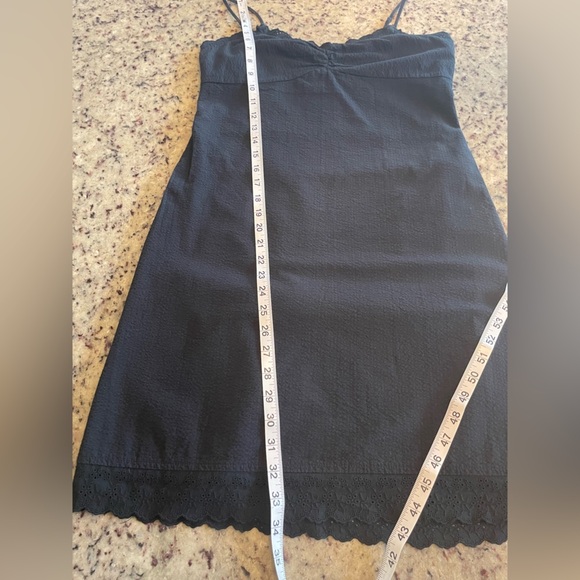 Women’s Y2K gap 100% cotton black dress size 4 - Picture 10 of 10